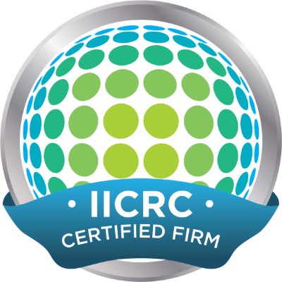IICRC certified firm badge